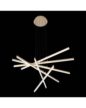 SL394.223.06 Светильник подвесной ST-Luce Матовое золото/Белый LED 6*16,6W 4000K BASONI-foto9