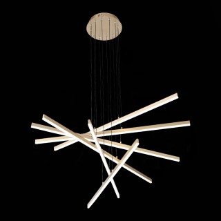 SL394.223.06 Светильник подвесной ST-Luce Матовое золото/Белый LED 6*16,6W 4000K BASONI-foto9