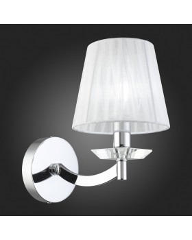 SL1756.101.01 Светильник настенный ST-Luce Хром/Светло-серый E14 1*40W BELLO-foto7