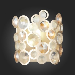 SL1172.201.01 Бра ST-Luce Золотистый/Золотистый, Прозрачный E14 1*60W NAMIO-foto7