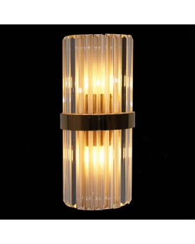 SL1176.201.02 Бра ST-Luce Золотистый/Золотистый, Прозрачный E14 2*40W Arezzo-foto3