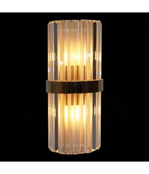 SL1176.201.02 Бра ST-Luce Золотистый/Золотистый, Прозрачный E14 2*40W Arezzo-foto3