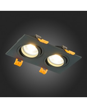 ST251.408.02 Св-к встр. Черный GU10 2*50W IP20 L170xW92xH27 220V Без ламп ST251-foto7