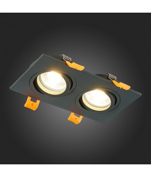 ST251.408.02 Св-к встр. Черный GU10 2*50W IP20 L170xW92xH27 220V Без ламп ST251-foto7