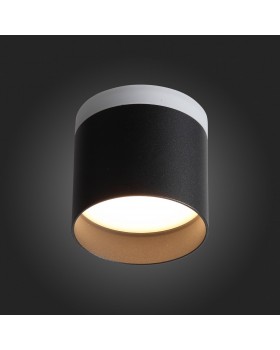 ST102.402.12 Светильник потолочный Черный LED 1*12W 3000K 936Lm Ra>80 120° IP20 D100xH90 170-240V PANAGGIO-foto8