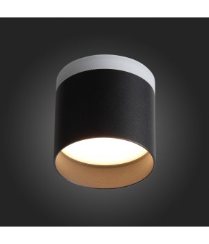 ST102.402.12 Светильник потолочный Черный LED 1*12W 3000K 936Lm Ra>80 120° IP20 D100xH90 170-240V PANAGGIO-foto8