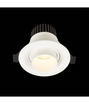 ST701.538.07 Св-к встр. Zoom Белый LED 1*7W 3000K 560Lm Ra 15°-60° IP20 D90xH65 170-240V ST701-foto5