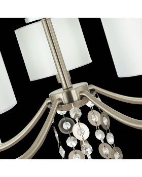 SL1757.103.05 Люстра подвесная ST-Luce Никель/Белый E14 5*40W KATENA-foto8