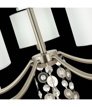 SL1757.103.05 Люстра подвесная ST-Luce Никель/Белый E14 5*40W KATENA-foto8
