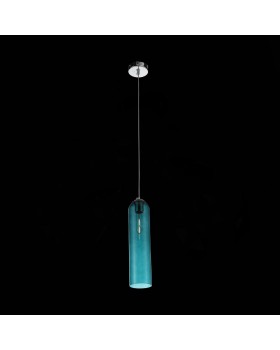 SL1145.183.01 Светильник подвесной ST-Luce Хром/Голубой E27 1*60W CALLANA-foto4