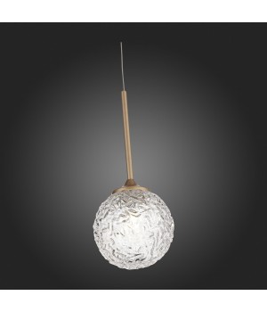 SL1152.203.01 Подвес ST-Luce Золотистый/Прозрачный G9 1*5W ARCOBALINO-foto8