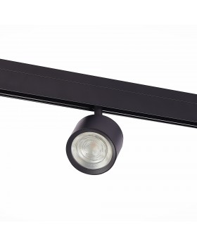ST353.446.06 Магнитный трековый светильник Черный LED 1*6W 4000K 560Lm Ra>80 36° IP20 L120xW81xH138 48V VEDO-foto2