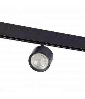 ST353.446.06 Магнитный трековый светильник Черный LED 1*6W 4000K 560Lm Ra>80 36° IP20 L120xW81xH138 48V VEDO-foto2