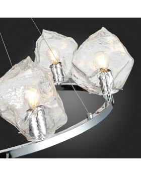 SL1175.103.06 Люстра подвесная ST-Luce хром/прозрачный E14 6*40W Portici-foto12