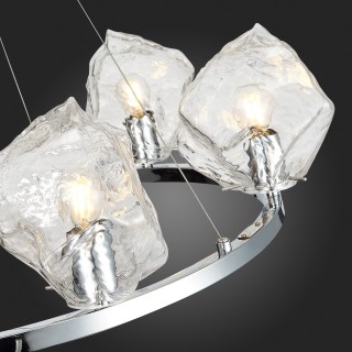 SL1175.103.06 Люстра подвесная ST-Luce хром/прозрачный E14 6*40W Portici-foto12