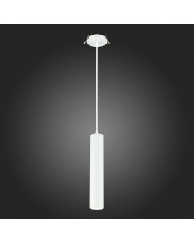 ST151.508.01 Встраиваемый подвес Белый GU10 1*50W IP20 D54xH290 220V Без ламп ST151-foto7