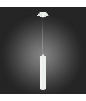 ST151.508.01 Встраиваемый подвес Белый GU10 1*50W IP20 D54xH290 220V Без ламп ST151-foto7