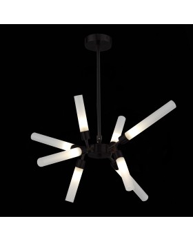 SL1620.402.08 Люстра потолочная ST-Luce Черный/Белый G9 8*5W SPLIO-foto4