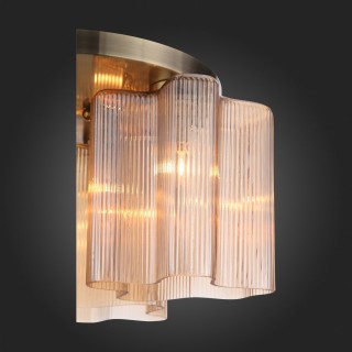 SL117.302.03 Люстра потолочная ST-Luce Бронзовый/Янтарный E27 3*60W ONDE-foto12