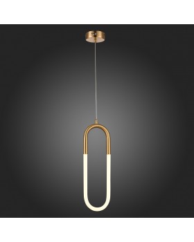 SL1579.303.01 Подвес ST-Luce Латунь/Латунь, Белый LED 1*14W 3000K MOFISTO-foto6