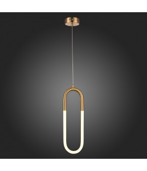 SL1579.303.01 Подвес ST-Luce Латунь/Латунь, Белый LED 1*14W 3000K MOFISTO-foto6