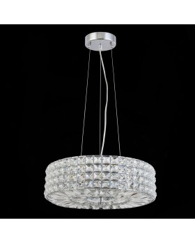 SL748.103.04 Люстра подвесная ST-Luce Хром/Прозрачный E14 4*60W DISCO-foto5