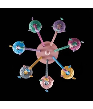 SL1700.782.07 Люстра потолочная ST-Luce Разноцветный E14 7*40W FIATA-foto12