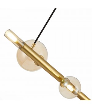 SL1509.203.05 Светильник подвесной ST-Luce Золотистый/Коньячный G9 5*5W CIELO-foto4