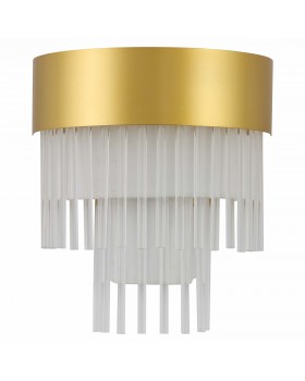 SL1352.201.01 Бра ST-Luce Золотистый/Белый, Прозрачный E14 1*40W Aversa-foto2