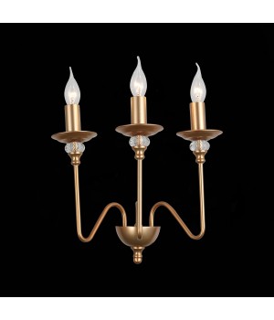 SL186.201.03 Бра ST-Luce Латунь, Прозрачный E14 3*40W NOVENTO-foto3