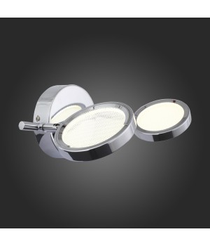 SL576.101.02 Светильник настенно-потолочный ST-Luce Хром/Хром, Прозрачный LED 2*5W 4000K GRUPPO-foto9