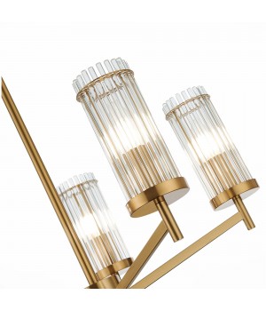 SL1233.302.05 Люстра потолочная ST-Luce Латунь/Прозрачный E14 5*60W BITONTO-foto4