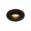 ST701.438.12 Св-к встр. Zoom Черный LED 1*12W 3000K 960Lm Ra90 15°-60° IP20 D115xH95 170-240V ST701