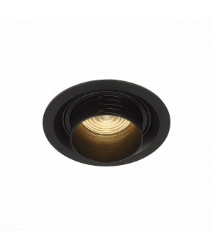 ST701.438.12 Св-к встр. Zoom Черный LED 1*12W 3000K 960Lm Ra90 15°-60° IP20 D115xH95 170-240V ST701