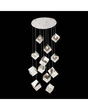 SL1182.103.12 Светильник подвесной ST-Luce Хром/Прозрачный, Хром G9 12*5W RIELLO-foto4