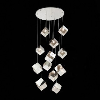 SL1182.103.12 Светильник подвесной ST-Luce Хром/Прозрачный, Хром G9 12*5W RIELLO-foto4