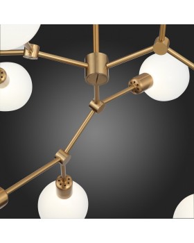 SL413.212.09 Люстра потолочная ST-Luce Латунь E27 9*40W TAVERE-foto5