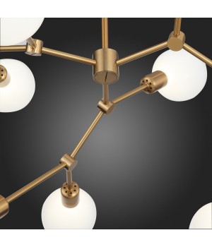 SL413.212.09 Люстра потолочная ST-Luce Латунь E27 9*40W TAVERE-foto5