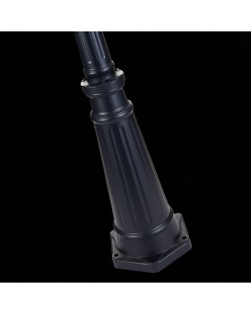 SL081.405.02 Светильник уличный наземный ST-Luce Черный/Черный, Прозрачный E27 2*40W SIVINO-foto7