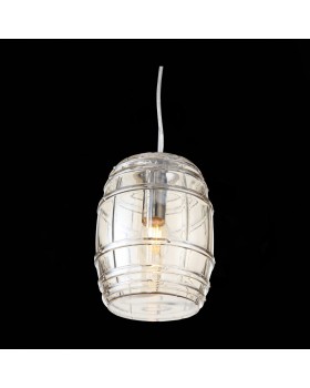 SL1051.103.01 Светильник подвесной ST-Luce Хром/Коньячный E27 1*60W BARILLO-foto5