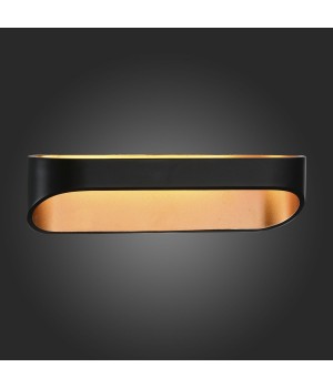 SL582.041.01 Светильник настенный ST-Luce Черный, Золото/Черный, Золото LED 1*6W 4000K MENSOLA-foto3