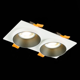 ST206.528.02 Св-к встр. Белый GU10 2*50W  IP20 L175xW92xH38 220V Без ламп CHOMIA-foto4