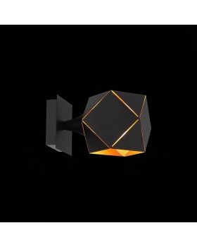 SL258.401.01 Бра ST-Luce Черный/Черный, Золото E14 1*40W ENIGMA-foto5