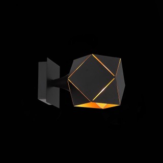 SL258.401.01 Бра ST-Luce Черный/Черный, Золото E14 1*40W ENIGMA-foto5