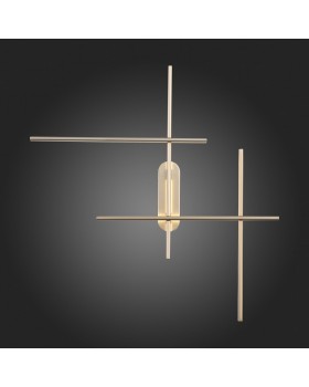 SL394.201.04 Светильник настенный ST-Luce Матовое золото/Белый LED 4*9W 4000K BASONI-foto6