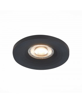 ST205.408.01 Св-к встр. Мат. черный GU10 1*50W D95xH27 220V Без ламп GERA-foto3