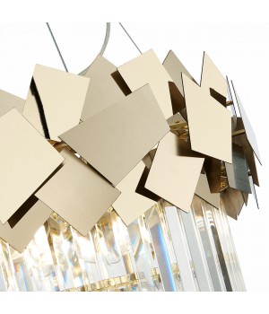 SL1232.203.06 Светильник подвесной ST-Luce Золотистый/Прозрачный, Золотистый E14 6*60W CASERTA-foto4