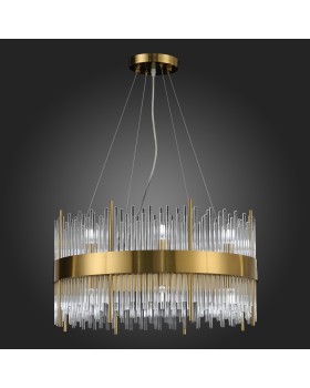 SL1158.303.16 Люстра подвесная ST-Luce Латунь/Латунь, Прозрачный G9 16*5W NITIDO-foto7