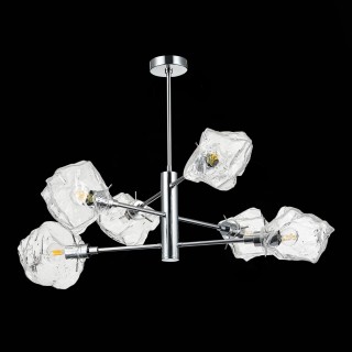 SL1175.102.06 Люстра потолочная ST-Luce хром/прозрачный E14 6*40W Portici-foto5