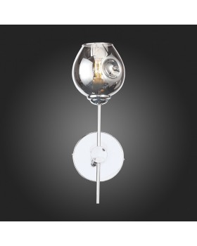 SL1500.101.01 Светильник настенный ST-Luce Хром/Дымчатый E14 1*40W FOVIA-foto9